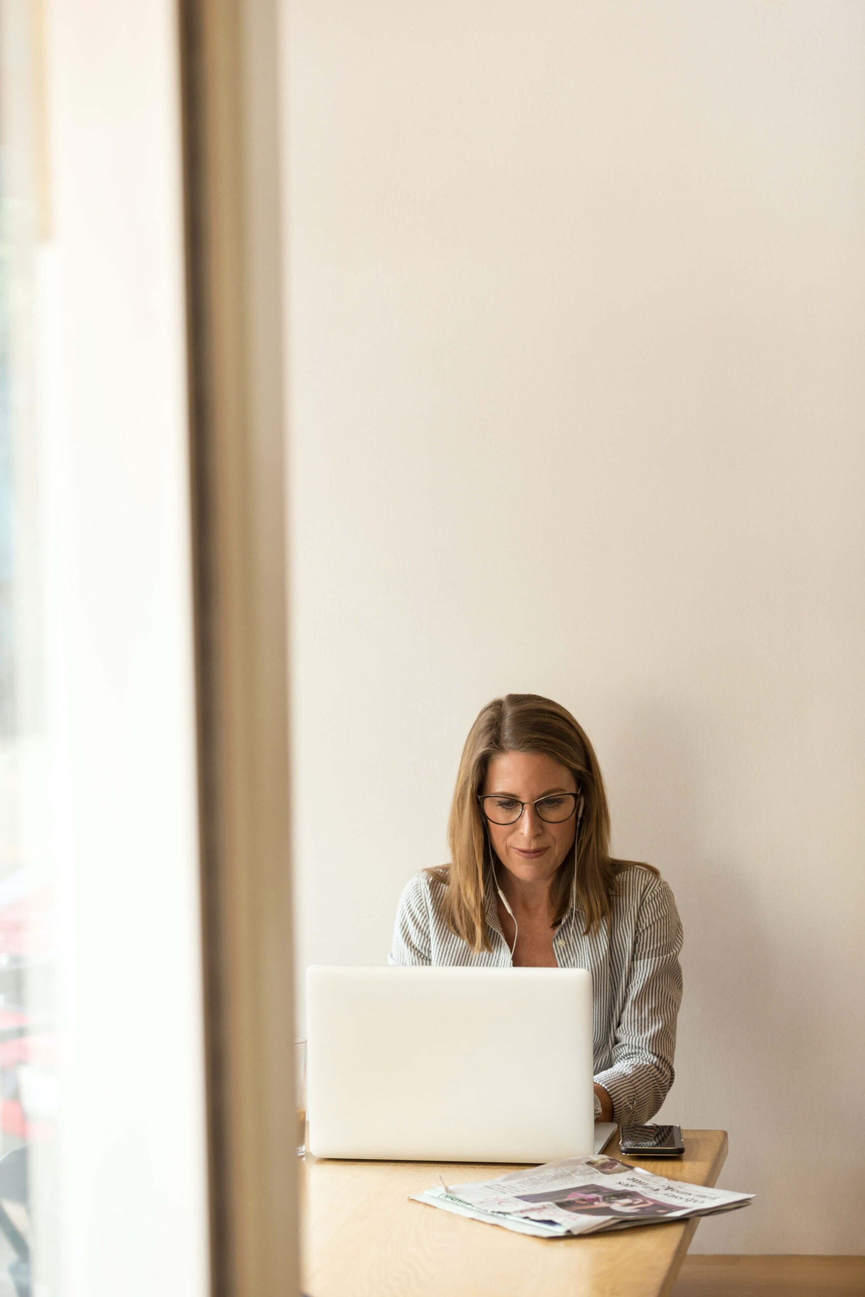 Woman on laptop